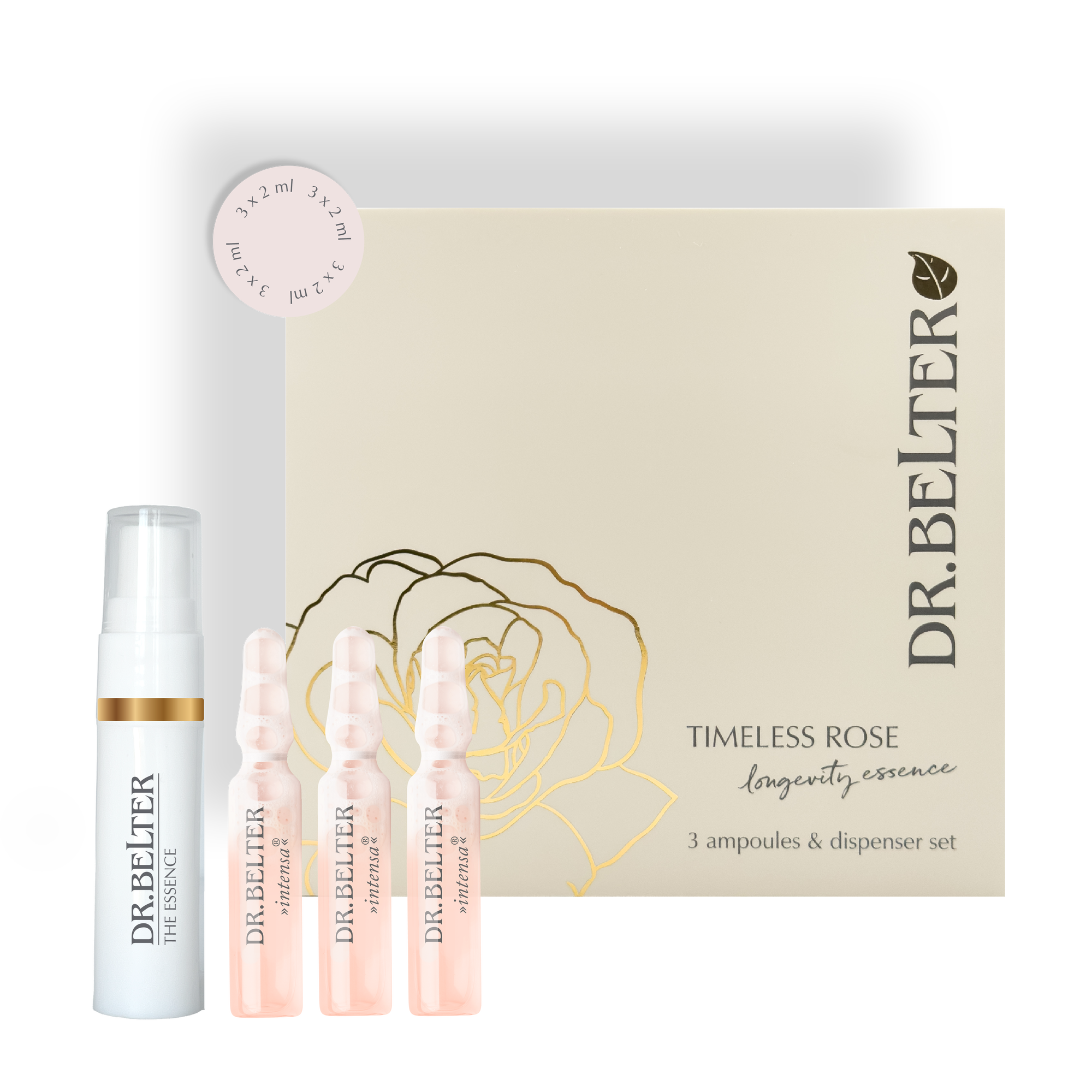 TIMELESS ROSE Longevity esencia  3x2 
