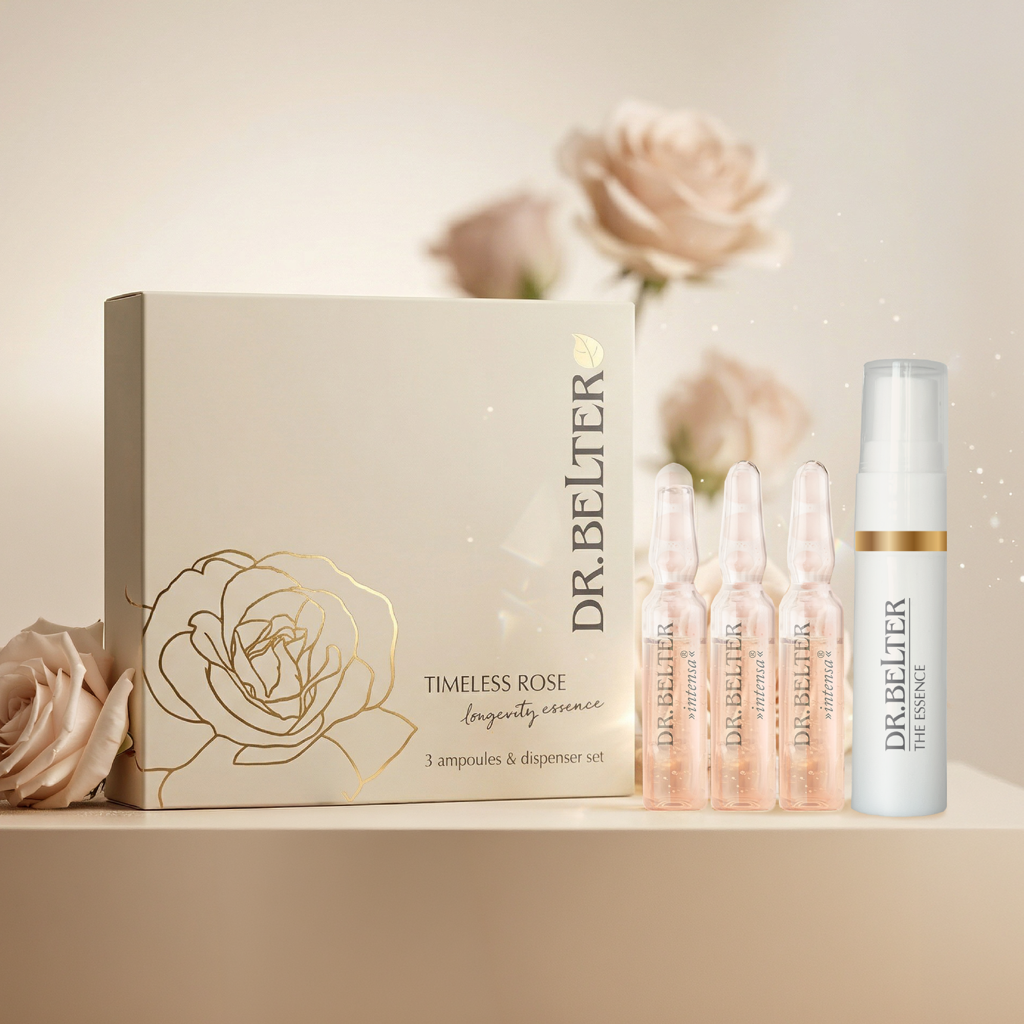 TIMELESS ROSE Longevity esencia  3x2 